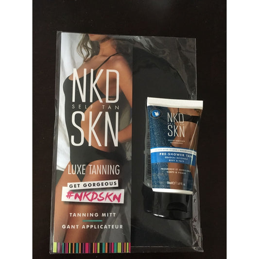 Nkd Skn Pre-shower Self Tan Lotion Organic Aloe Vera 1.69 Oz All Skin Tones Self Tanner Pasteur Pharmacy