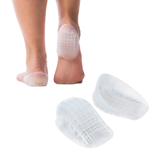 Tuli's Heavy Duty Gel Heel Cups Regular Size No Package Gel Heel Pads Pasteur Pharmacy