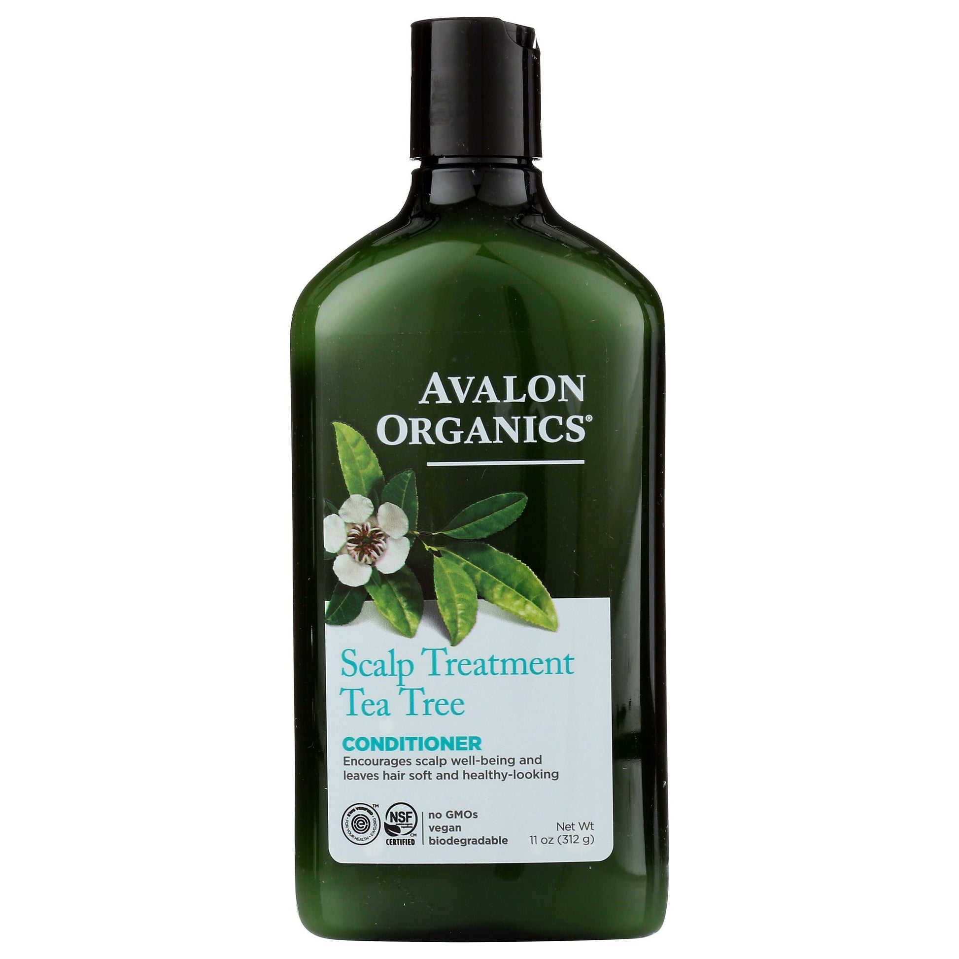 Avalon Organics Scalp Treatment Tea Tree Conditioner - 11 Fl Oz Conditioners Pasteur Pharmacy