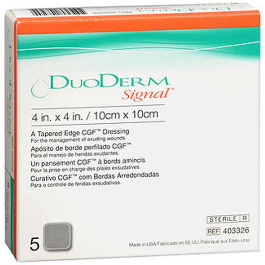 Convatec DuoDerm Signal Tapered Edge CGF Dressing Medical Pasteur Pharmacy