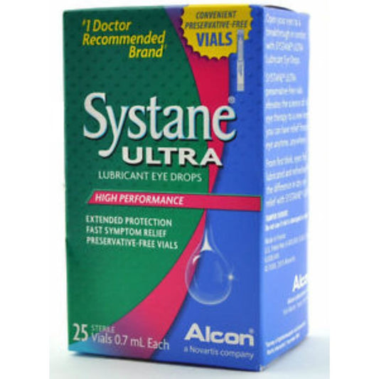 Systane® Ultra High Performance Lubricant Eye Drops – Preservative-Free Vials Health & Beauty Pasteur Pharmacy
