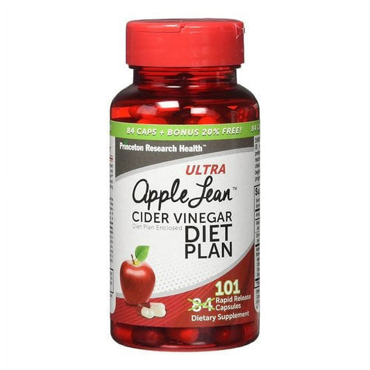 Princeton Research Health Ultra Apple Lean – Apple Cider Vinegar Diet Plan (Rapid Release Capsules) Health & Beauty Pasteur Pharmacy