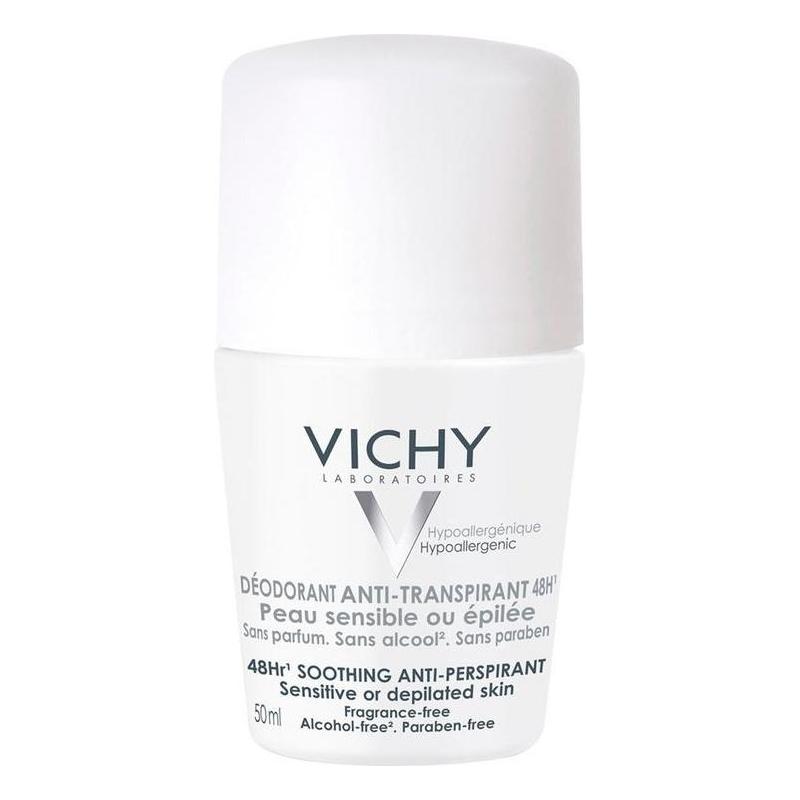 Vichy Deodorant Anti-perspirant Sensitive 48 Hour 50ml Deodorant Anti-perspirant Pasteur Pharmacy