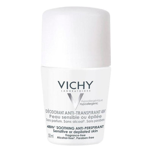 Vichy Deodorant Anti-perspirant Sensitive 48 Hour 50ml Deodorant Anti-perspirant Pasteur Pharmacy