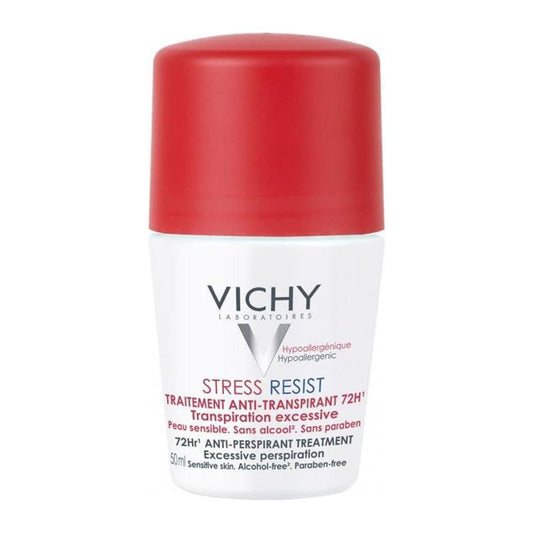 Vichy Deodorant 72hrs Excessive Transpiration Roll-On 50ml Deodorant Pasteur Pharmacy