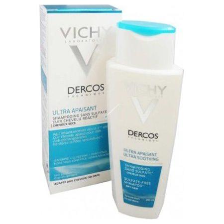 Vichy Dercos Ultra Soothing Shampoo for Dry Hair 200ml Shampoo Pasteur Pharmacy