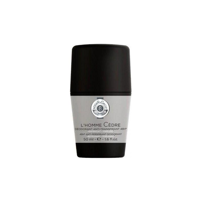 Déodorant Anti-Transpirant Roll-On L'Homme Cèdre Roger & Gallet 50 ml