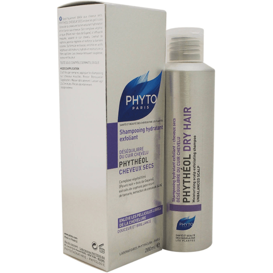 Phyto Phytheol Moisturizing Scalp Exfoliating Shampoo for Dry Hair 6.7 oz Shampoo Pasteur Pharmacy