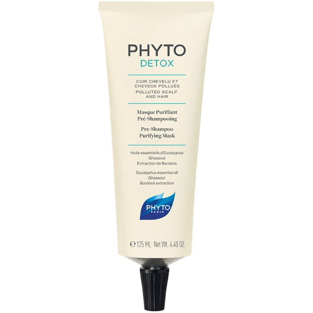 Phyto Detox Pre-Shampoo Purifying Mask 125ml Hair Mask Pasteur Pharmacy