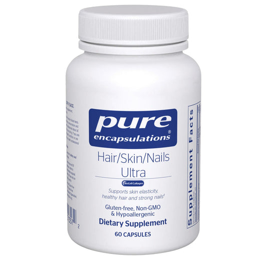 Pure Encapsulations Hair/Skin/Nails Ultra, 60 Capsules Nails Pasteur Pharmacy