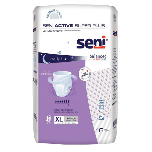 Seni Active Super Plus Absorbent Underwear Underwear Pasteur Pharmacy