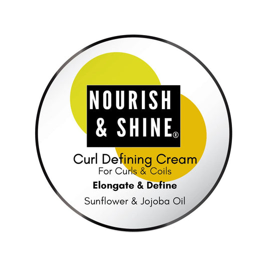 Nourish & Shine Elongate & Define Curl Defining Cream 6oz Hair Styling Products Pasteur Pharmacy