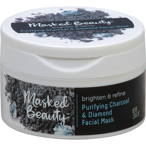 Masked Beauty Facial Mask, Purifying Charcoal & Diamond Personal Care Pasteur Pharmacy