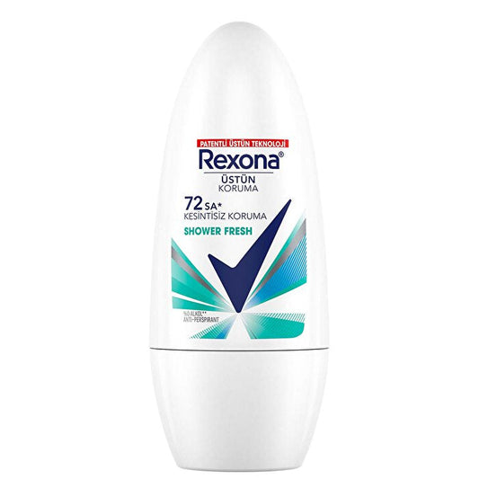 Déodorant bille femme Rexona Shower Fresh 50 ml - Protection 72 heures