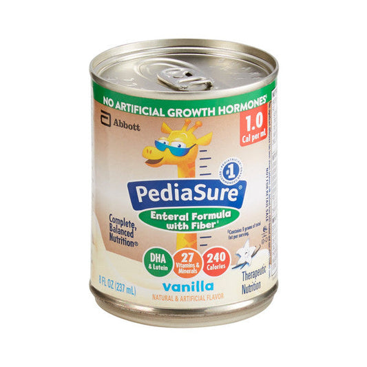 PediaSure Enteral With Fiber Pediatric Oral Supplement / Tube Feeding Formula, 8 Oz. Can 1143679 Nursing & Feeding Pasteur Pharmacy