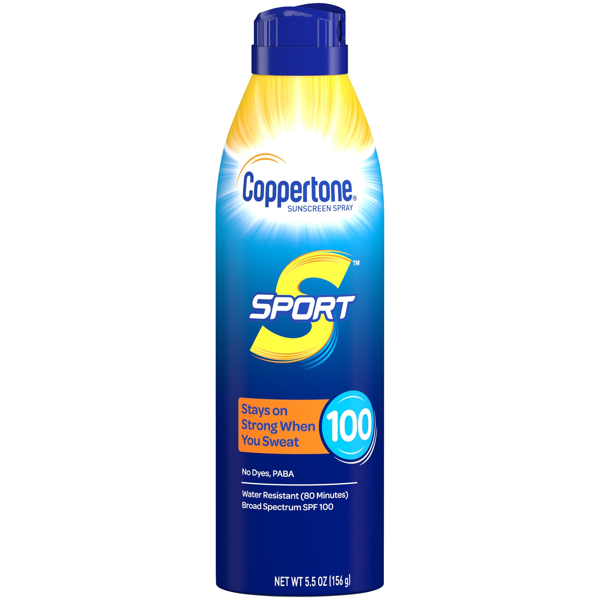 Coppertone Sport Sunscreen Continuous Spray Broad Spectrum SPF 100 - 6 Oz Sunscreen Pasteur Pharmacy