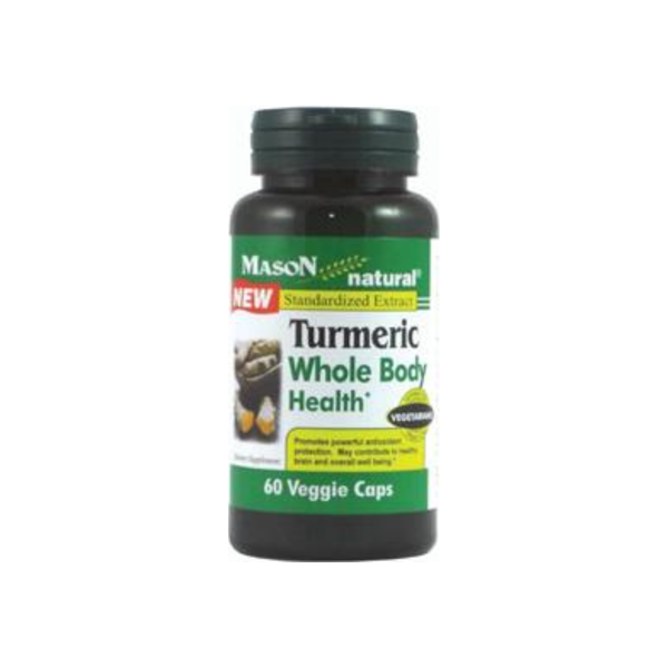 Mason Natural Standardized Extract Veggie Caps Turm 60 Ea Bottle Vitamins & Supplements Pasteur Pharmacy