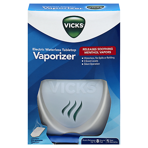 Vicks Vaporizer, Electric Waterless Tabletop Vaporizers Pasteur Pharmacy
