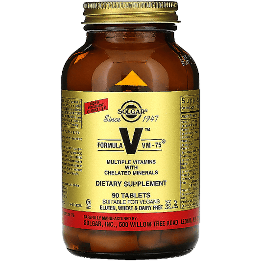 Solgar Formula VM-75 90 Tablets Dietary Supplements Pasteur Pharmacy