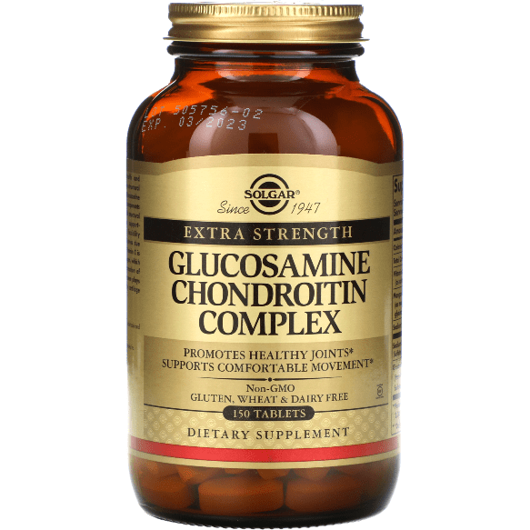Solgar Extra Strength Glucosamine Chondroitin Complex 150 Tablets Dietary Supplements Pasteur Pharmacy