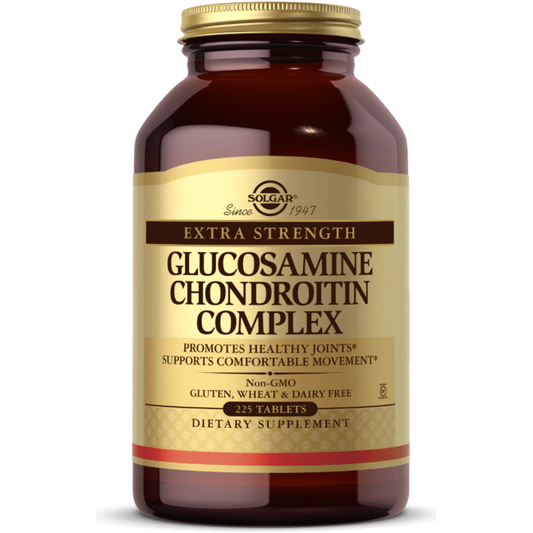 Solgar Extra Strength Glucosamine Chondroitin Complex 225 Tablets Vitamins & Supplements Pasteur Pharmacy