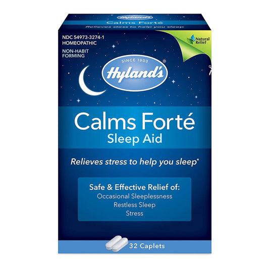 Hyland's Calms Forte Sleep Aid Caplets Vitamins & Supplements Pasteur Pharmacy