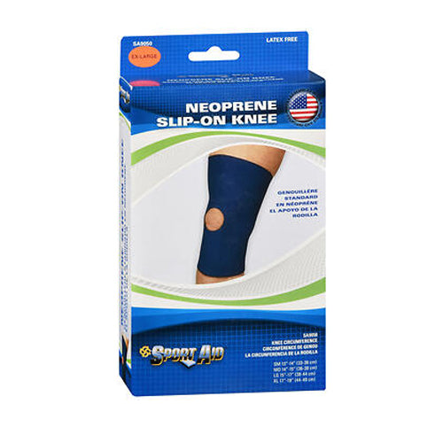 Sport Aid Neoprene Open Patella Knee Sleeve, XL Wall Jacks & Braces Pasteur Pharmacy