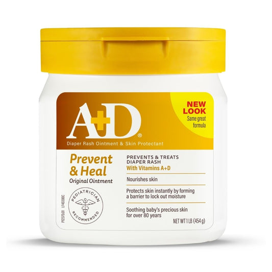 A+D Original Diaper Rash Ointment+ Skin Protectant Ointment 1Lb Diaper Rash Treatments Pasteur Pharmacy