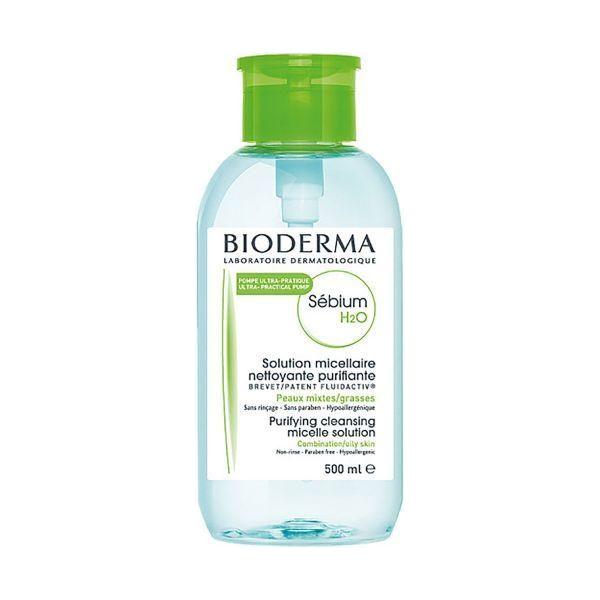 Bioderma Sebium H2o Micellar Water Pump Reverse 500ml Micellar Water Pasteur Pharmacy