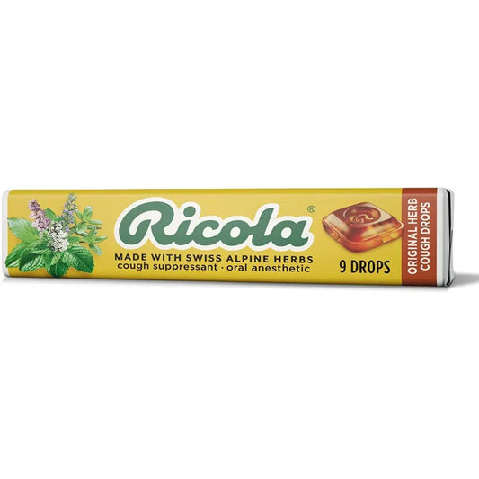 Ricola Original Natural Herb Cough Suppressant Throat Drops Health Care Pasteur Pharmacy