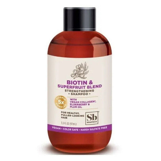 SoapBox Biotin And Superfruit Blend Strengthening Conditioner - 3.3 Oz Conditioners Pasteur Pharmacy