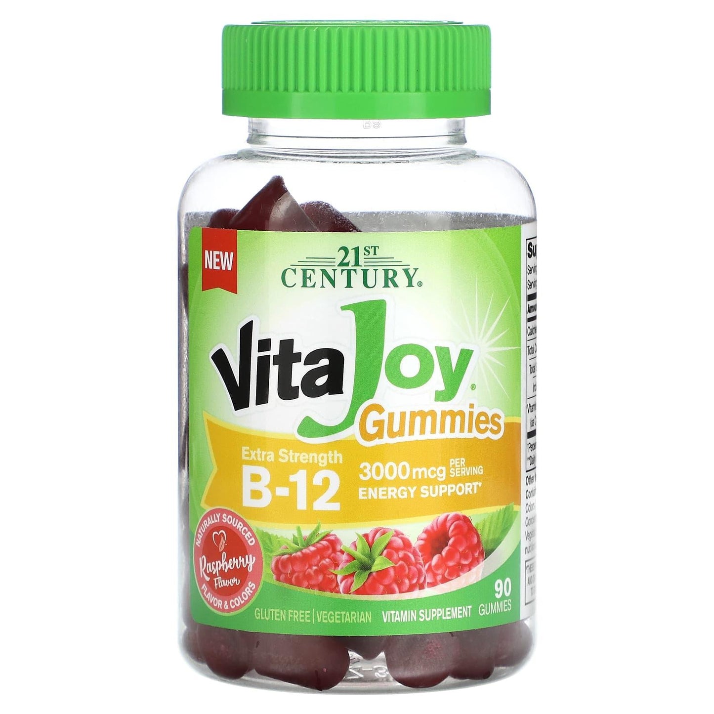 21st Century Vitajoy Gummies Extra Strength B-12 - Raspberry Vitamins & Supplements Pasteur Pharmacy