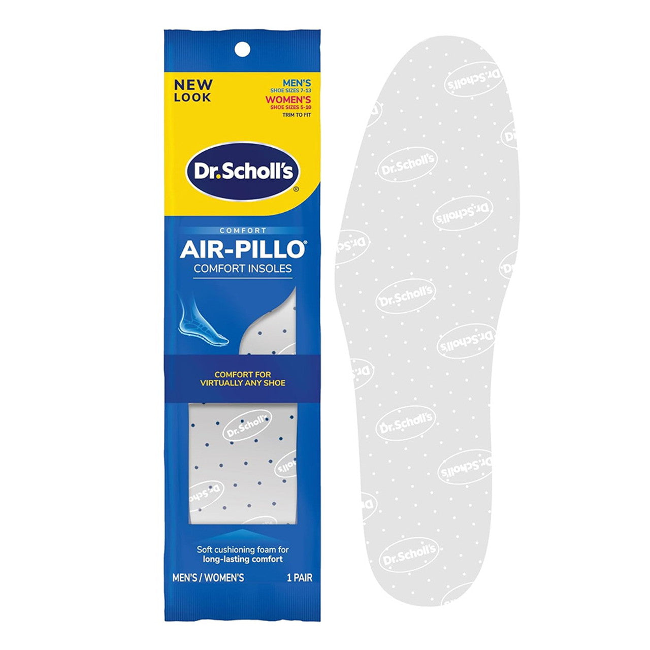 Dr. Scholl's Comfort Air Pillo Insoles Unisex 1 Piar Insoles & Inserts Pasteur Pharmacy