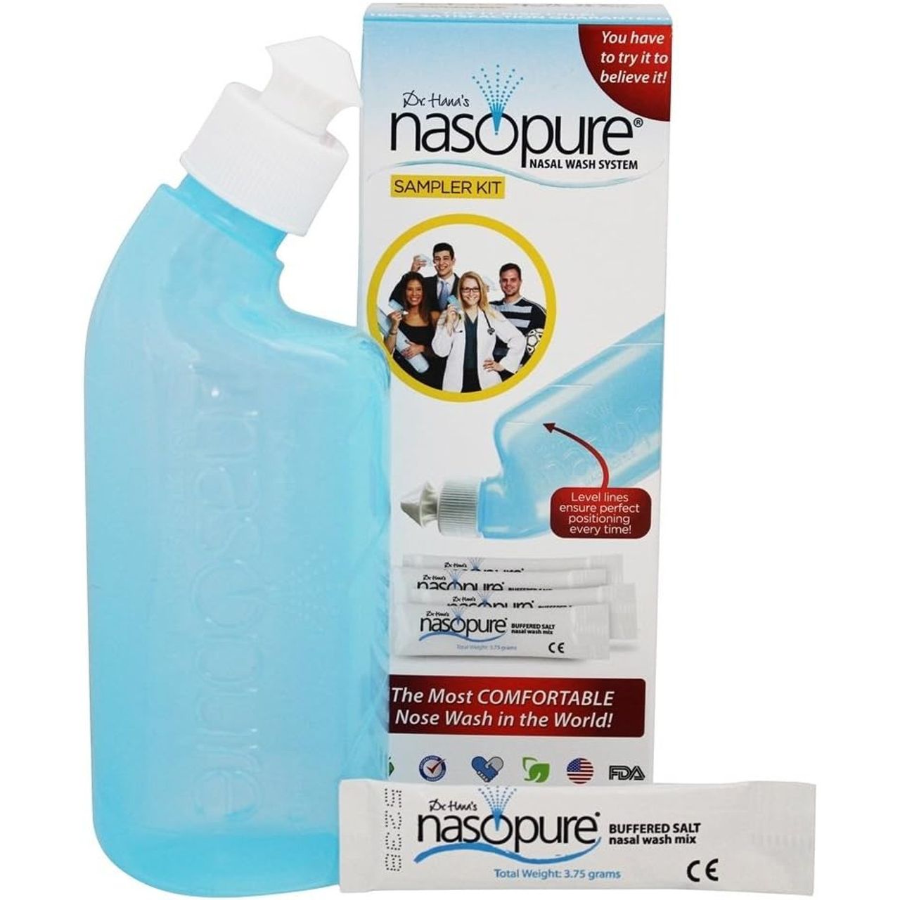 Nasopure Nasal Wash Sampler Kit Health Care Pasteur Pharmacy