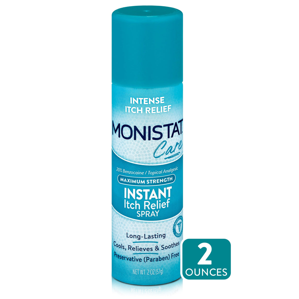 Monistat Complete Care Maximum Strength Instant Itch Relief Spray