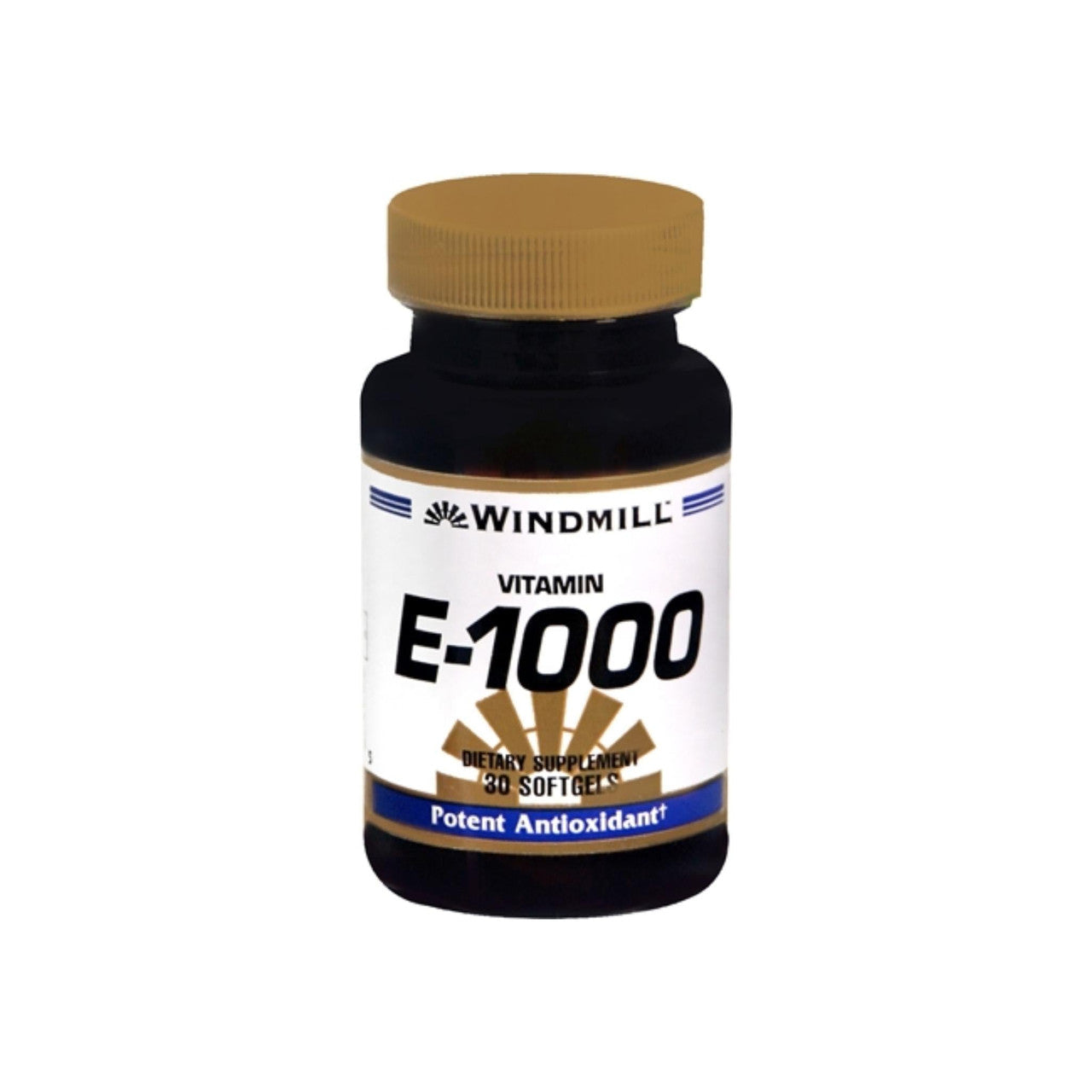 Windmill Vitamin E-1000 Softgels 30 Soft Gels Vitamins & Supplements Pasteur Pharmacy