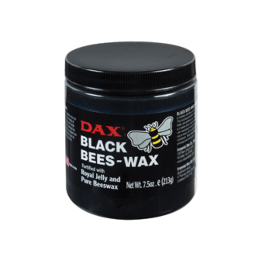 DAX Black Beeswax Styling Wax – 7.5 oz, Fortified with Royal Jelly for Strong Hold Hair Care Pasteur Pharmacy