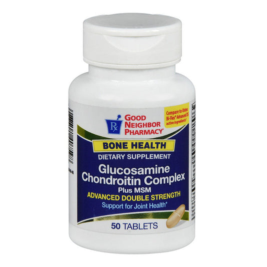 Good Neighbor Pharmacy Glucosamine Chondroitin Complex 50 Tablets Vitamins & Supplements Pasteur Pharmacy