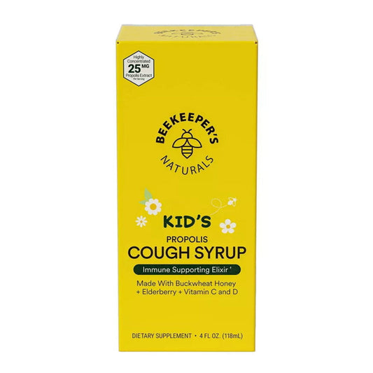 Beekeeper's Naturals Kids' Daytime Propolis Cough Syrup - 4 Fl Oz Syrup Pasteur Pharmacy