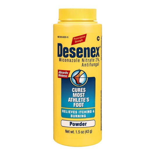 Desenex Athlete's Foot Shake Powder 1.5 Ounce Foot Care Pasteur Pharmacy