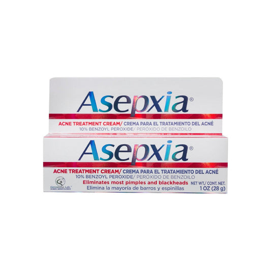 Asepxia Acne Spot Treatment Cream 1 Oz Acne Treatments & Kits Pasteur Pharmacy