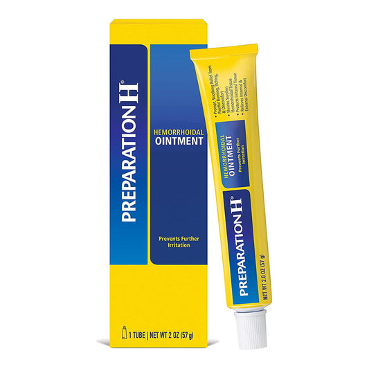 Preparation H Hemorrhoid Ointment 2 Oz First Aid Pasteur Pharmacy