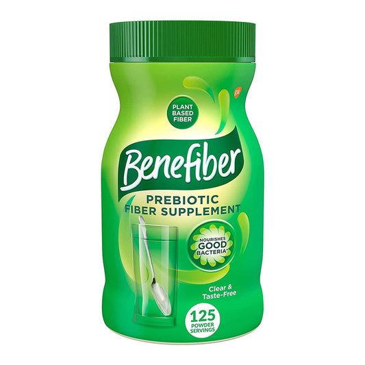 Benefiber Daily Prebiotic Fiber Supplement Powder For Digestive Health, Unflavored - 17.6 Ounces Vitamins & Supplements Pasteur Pharmacy