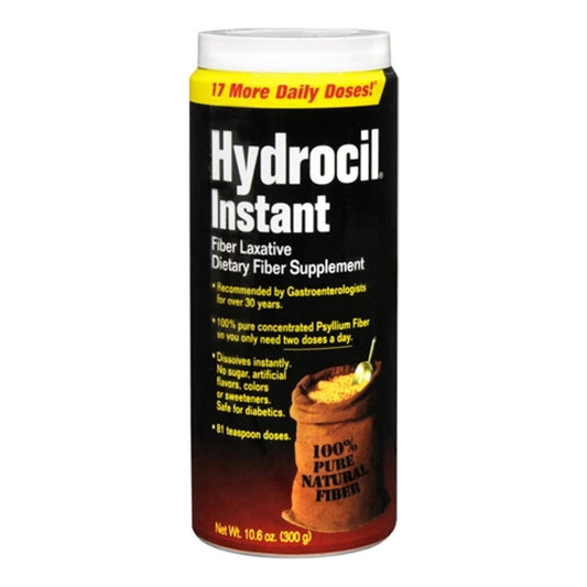 Hydrocil Instant Dietary Fiber Supplement, 10.6 Oz Health & Beauty Pasteur Pharmacy
