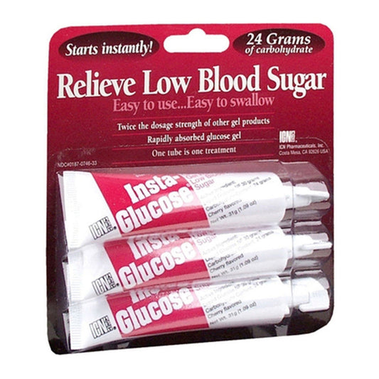 Insta-Glucose Gel 3x31 Gm Health & Beauty Pasteur Pharmacy