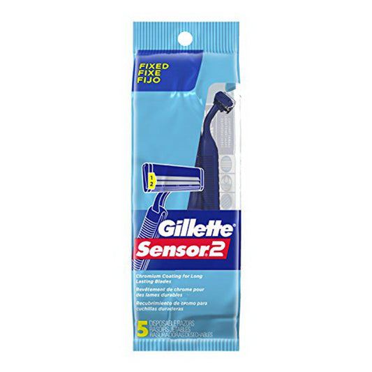 Gillette Razors, Disposable, Sensor 2, Fixed Shaving & Grooming Pasteur Pharmacy