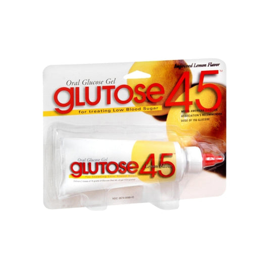 Glutose 45 Oral Glucose Gel – Rapid Response Energy, Lemon Flavor (112.5 Gm) Health Care Pasteur Pharmacy