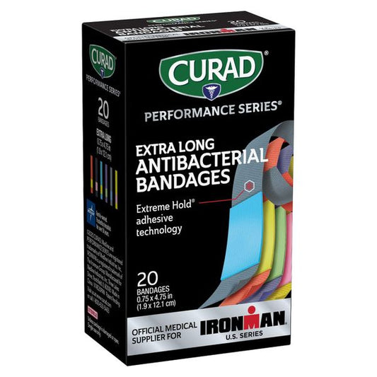 Curad Antibacterial Ironman Bandages 20 ea Medical Tape & Bandages Pasteur Pharmacy