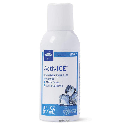 Medline® Remedy Activice™ Topical Pain Reliever – 4 Fl oz Spray Medicine Cabinets Pasteur Pharmacy