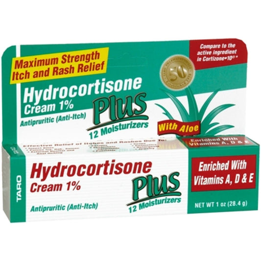 Hydrocortisone Plus Cr 1% 28.4gm Medicine & Drugs Pasteur Pharmacy